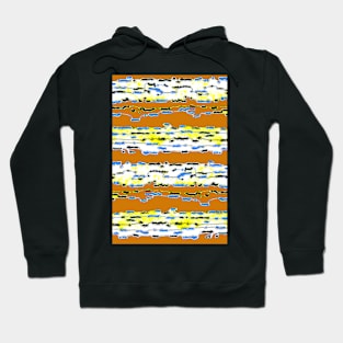 Bush Ants Abstract Digital Var 7 Hoodie